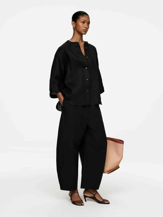 Lässiges Leinenhemd Lässiges Leinenhemd