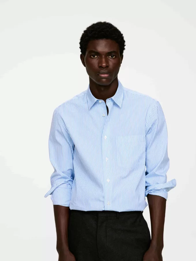 Lässiges Popeline-Hemd Lässiges Popeline-Hemd