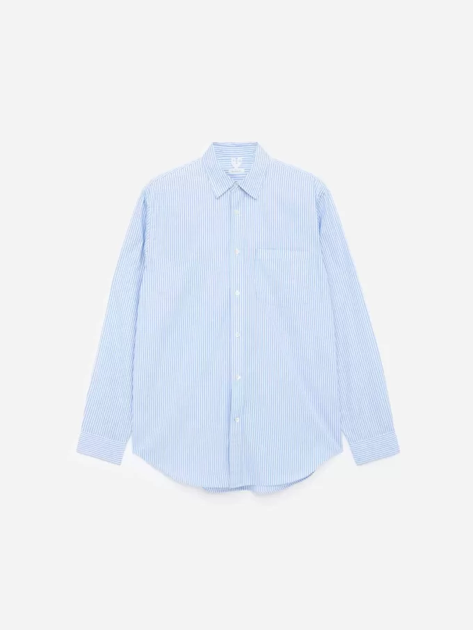 Lässiges Popeline-Hemd Lässiges Popeline-Hemd