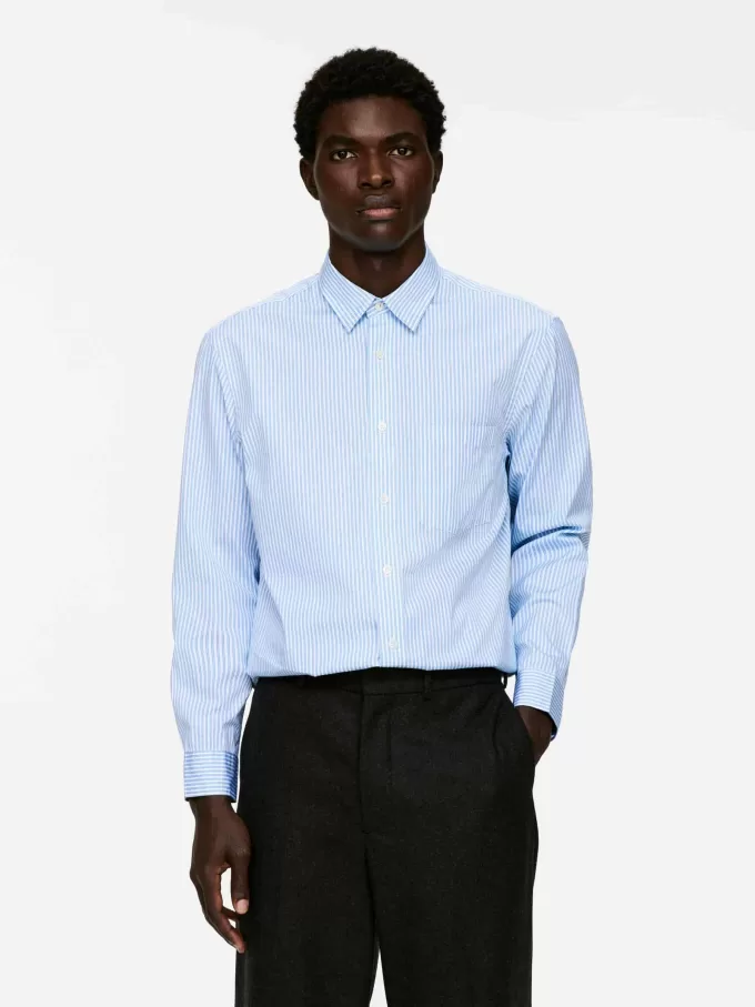 Lässiges Popeline-Hemd Lässiges Popeline-Hemd