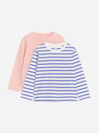 Langarm-T-Shirt im 2er-Set