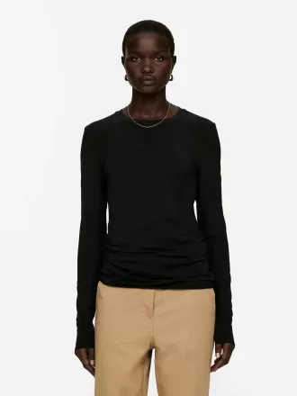 Langarm aus Lyocell-Mischung