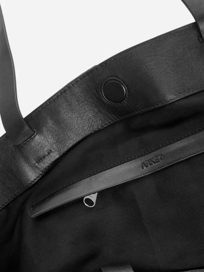 Leder-Einkaufstasche Leder-Einkaufstasche