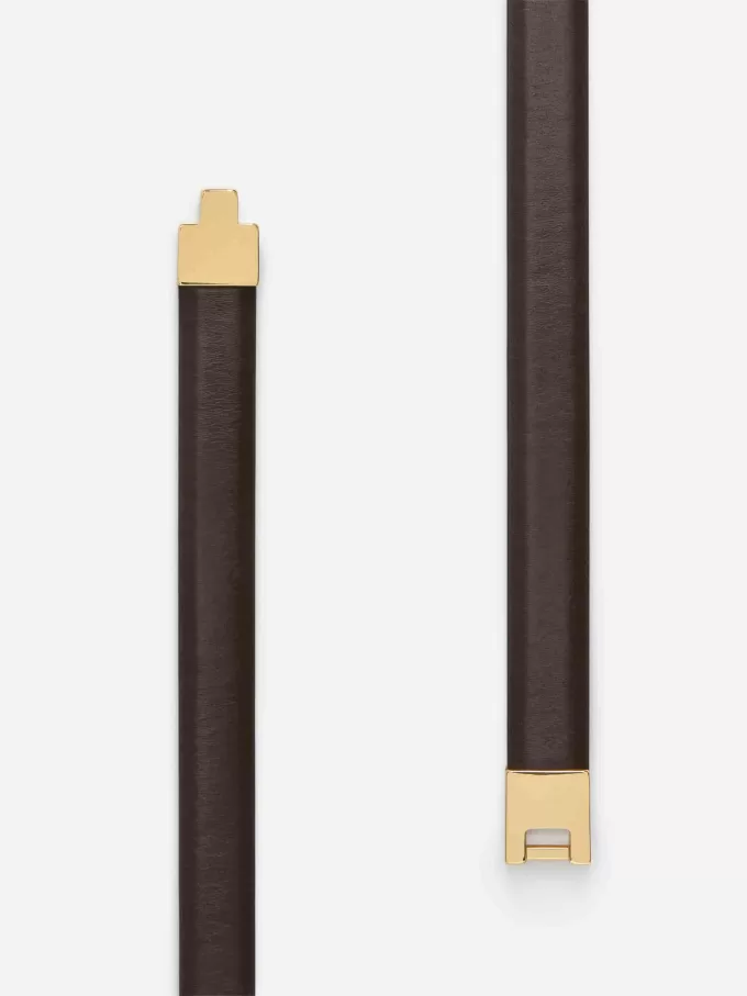 Ledergürtel mit Schnalle Ledergürtel mit Schnalle