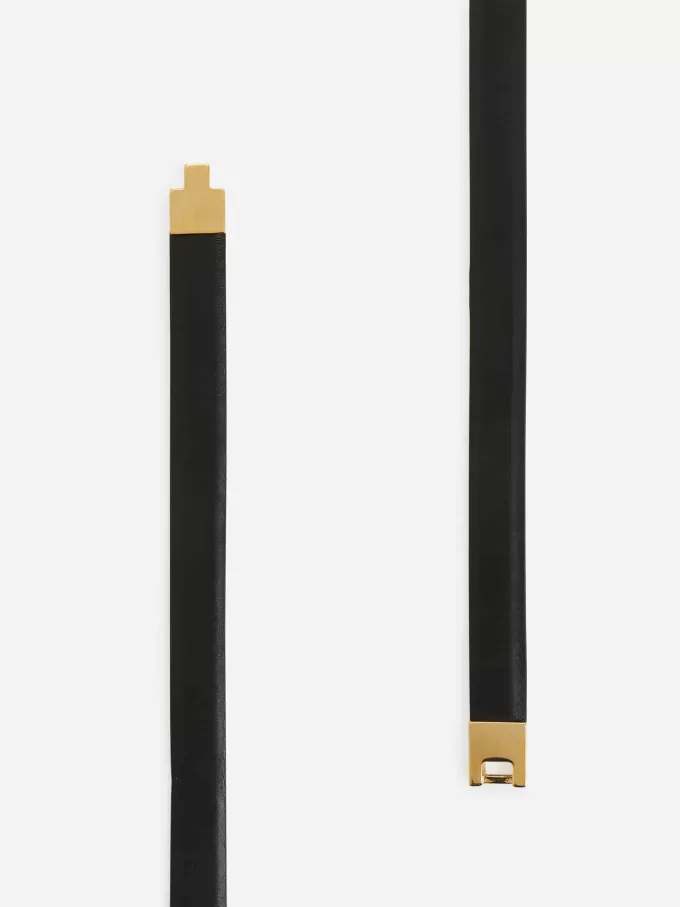 Ledergürtel mit Schnalle Ledergürtel mit Schnalle