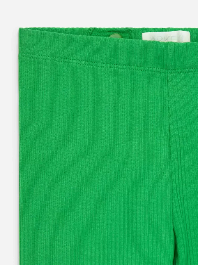 Leggings aus geripptem Jersey