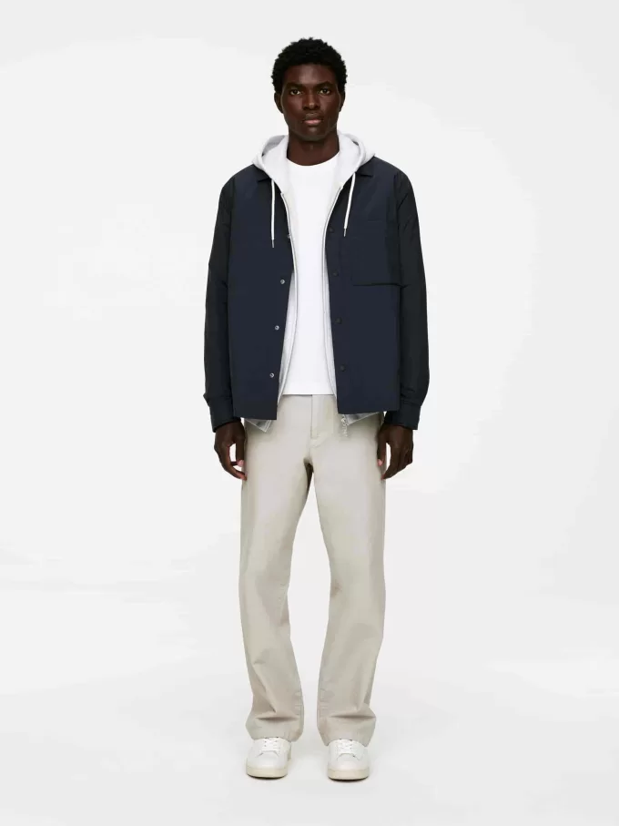 Leicht wattiertes Überhemd Leicht wattiertes Überhemd