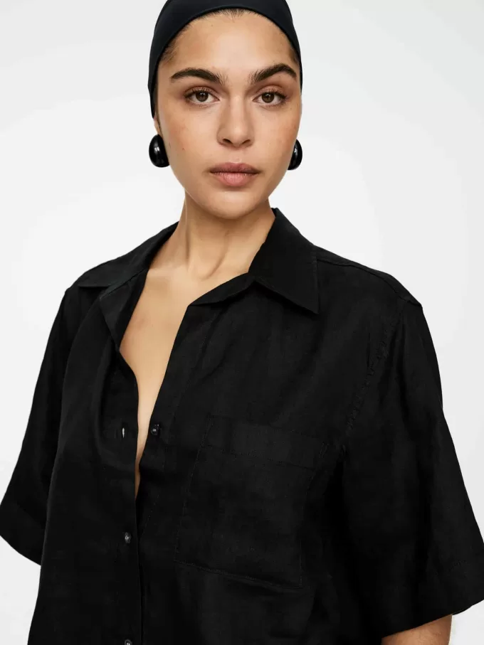 Leinen-Resort-Hemd Leinen-Resort-Hemd