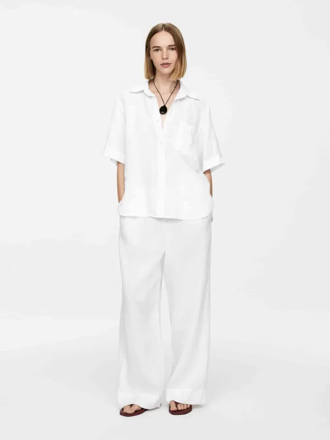 Leinen-Resort-Hemd Leinen-Resort-Hemd