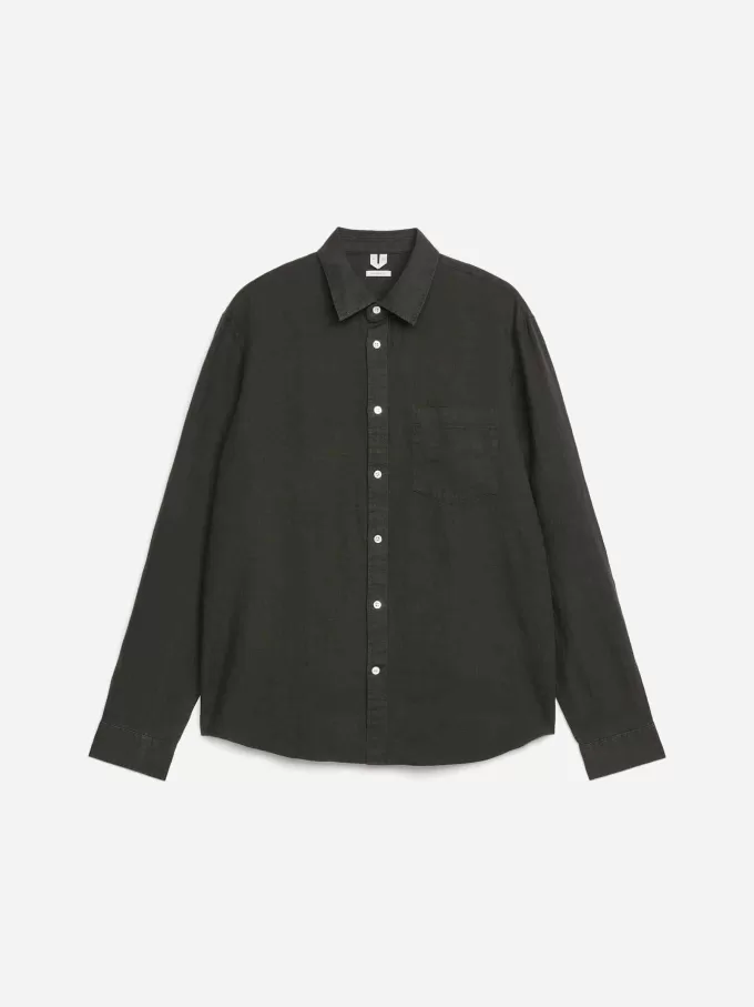 Leinenhemd mit normaler Passform Leinenhemd mit normaler Passform