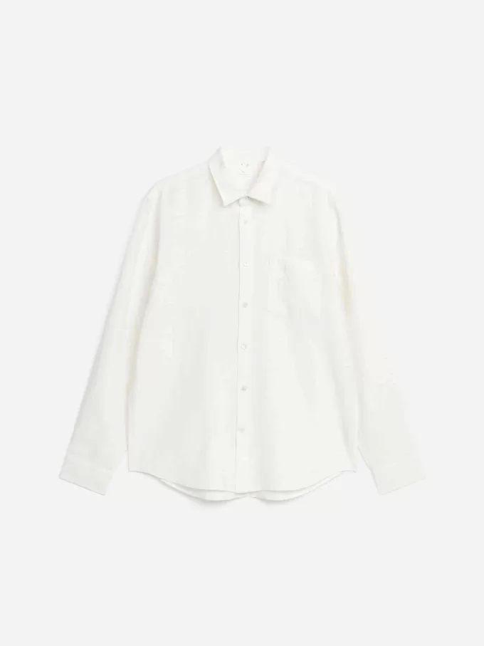 Leinenhemd mit normaler Passform Leinenhemd mit normaler Passform