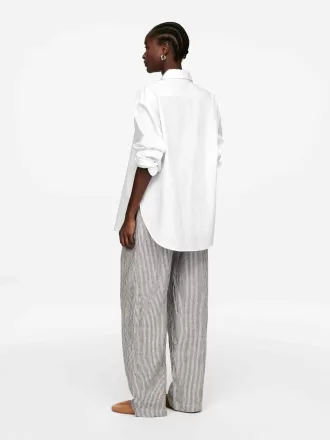 Leinenhose mit Kordelzug