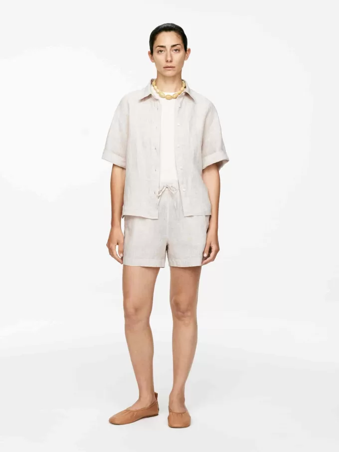 Leinenshorts