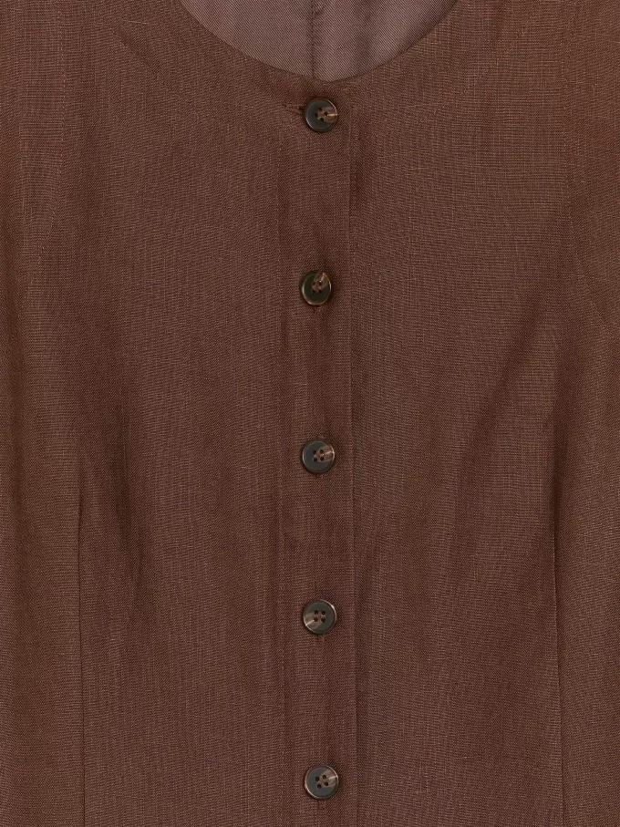 Leinenwestenkleid Leinenwestenkleid