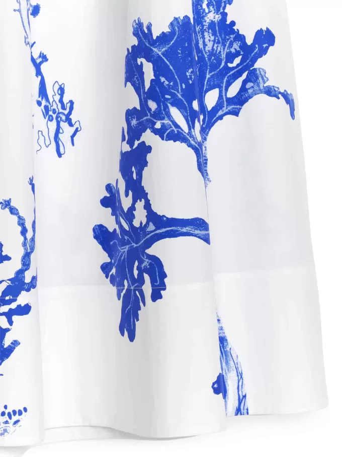 Midi-Baumwollrock Midi-Baumwollrock