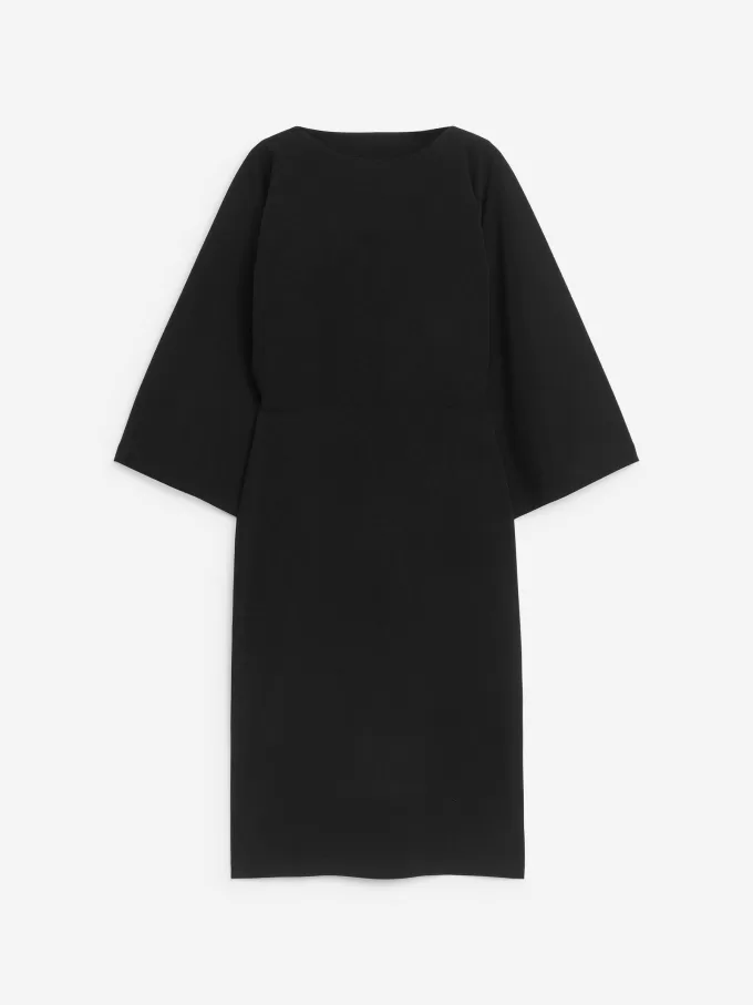 Midikleid mit U-Boot-Ausschnitt Midikleid mit U-Boot-Ausschnitt