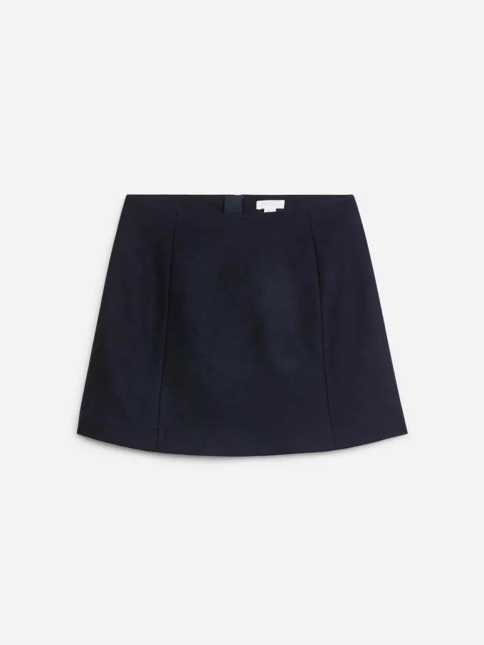 Minirock aus Wolle Minirock aus Wolle