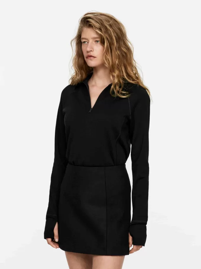 Minirock aus Wolle Minirock aus Wolle