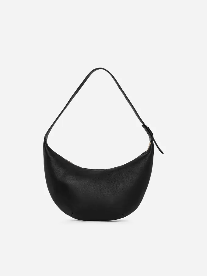 Mittelgroße, gebogene Umhängetasche Mittelgroße, gebogene Umhängetasche