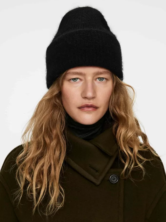 Mütze aus Alpaka-Merino-Mischung Mütze aus Alpaka-Merino-Mischung