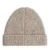 Mütze aus Rippstrick-Wollmischung