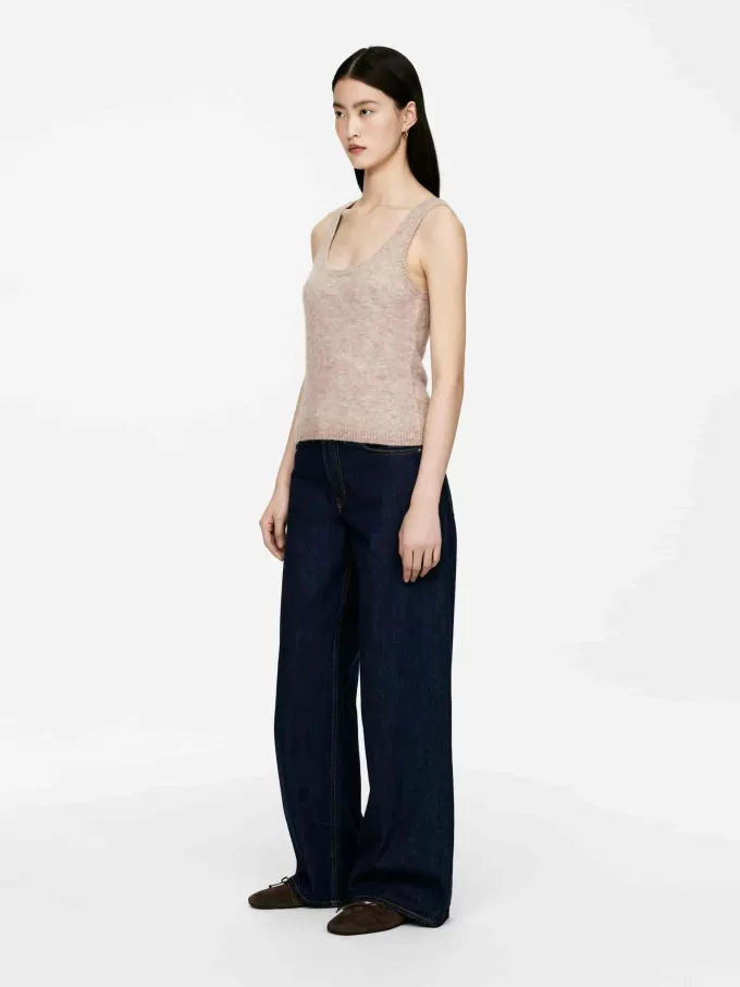 Oberteil aus Alpaka-Woll-Mischung Oberteil aus Alpaka-Woll-Mischung