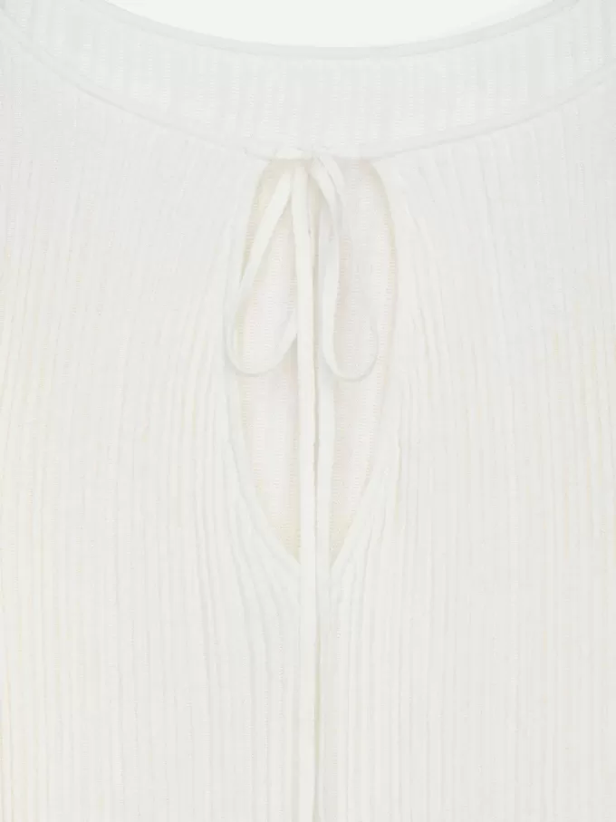 Oberteil aus Rippstrick