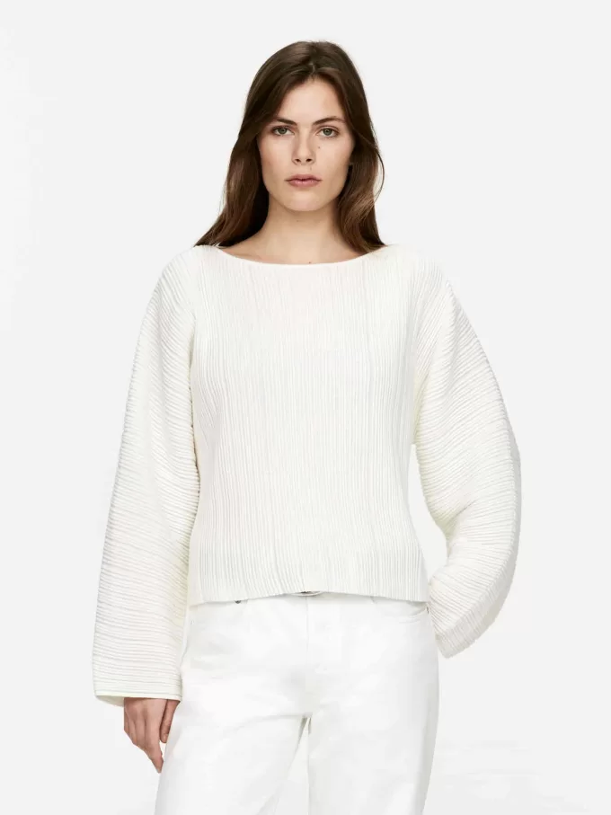 Oberteil aus Rippstrick