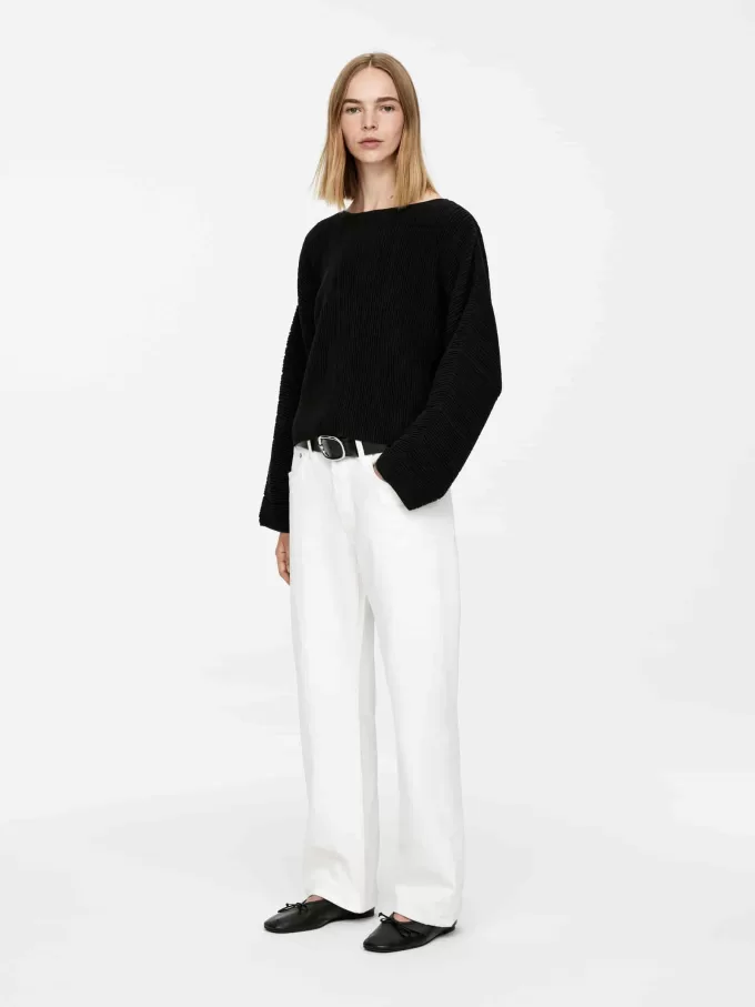 Oberteil aus Rippstrick Oberteil aus Rippstrick