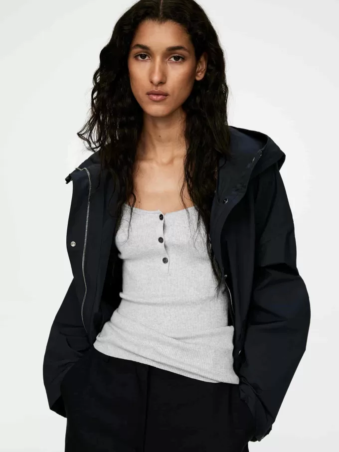 Oberteil mit Ballerina-Ausschnitt Oberteil mit Ballerina-Ausschnitt