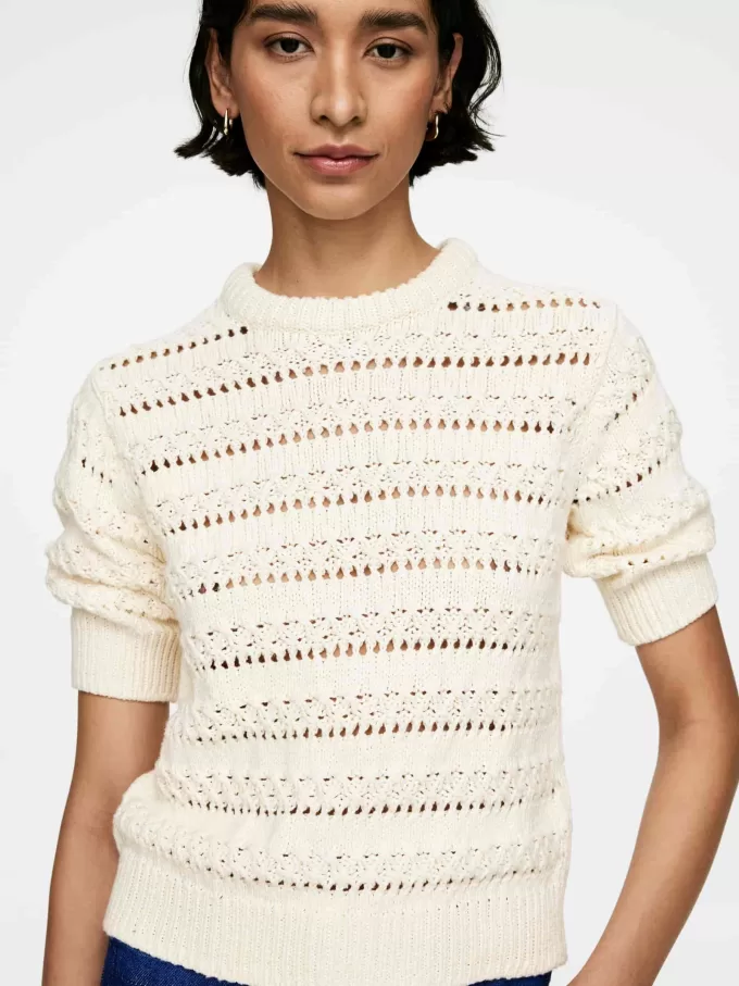 Offen gestricktes Oberteil Offen gestricktes Oberteil