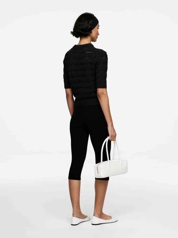 Offen gestricktes Oberteil Offen gestricktes Oberteil