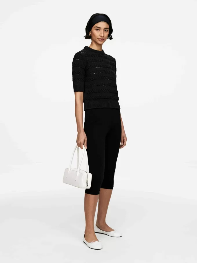 Offen gestricktes Oberteil Offen gestricktes Oberteil