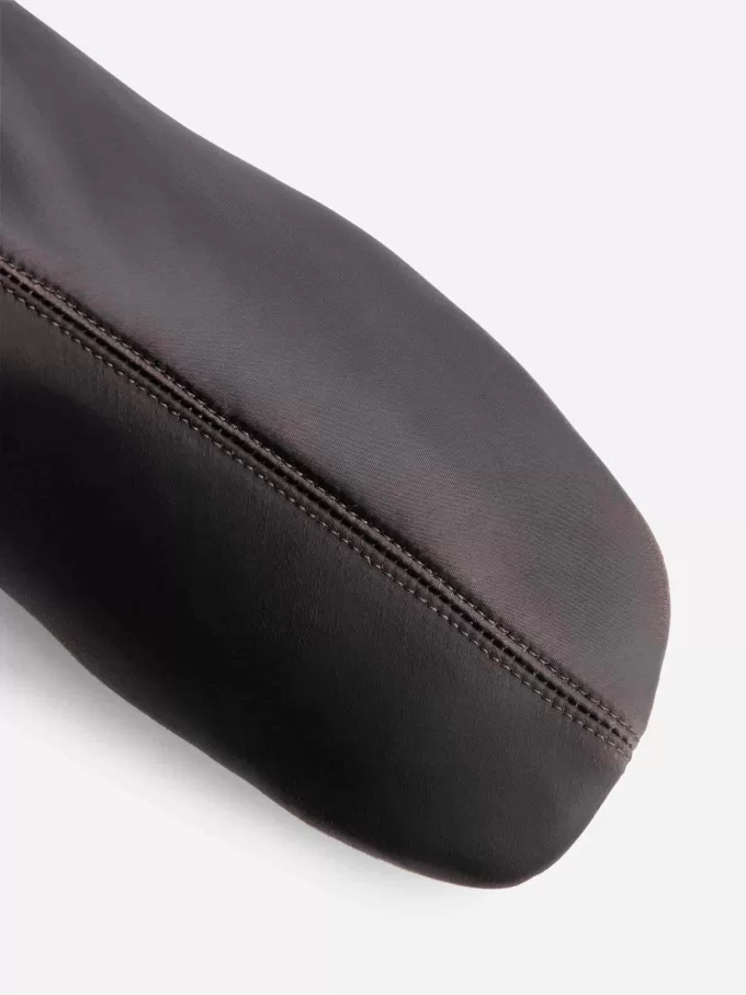 Overknee-Stiefel aus Satin Overknee-Stiefel aus Satin