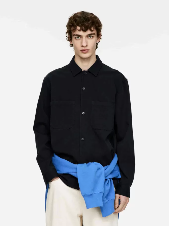 Overshirt aus Baumwolltwill Overshirt aus Baumwolltwill