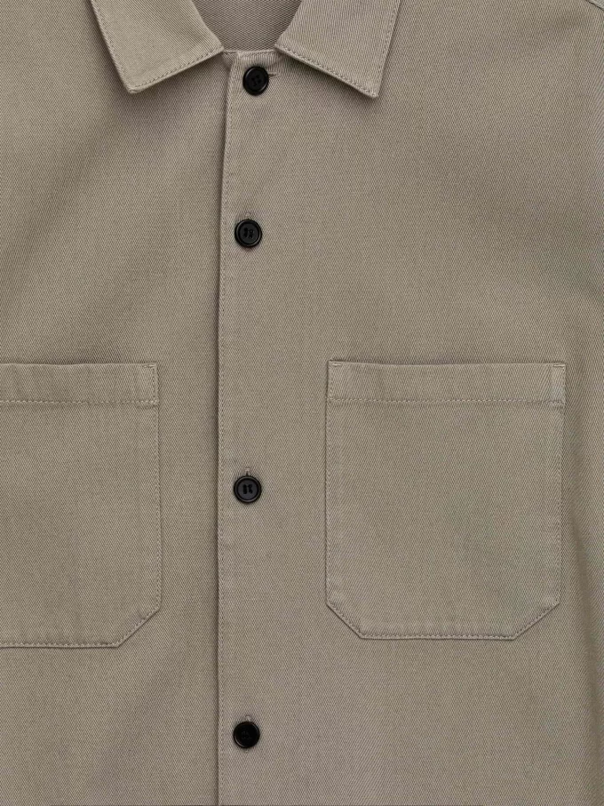 Overshirt aus Baumwolltwill Overshirt aus Baumwolltwill