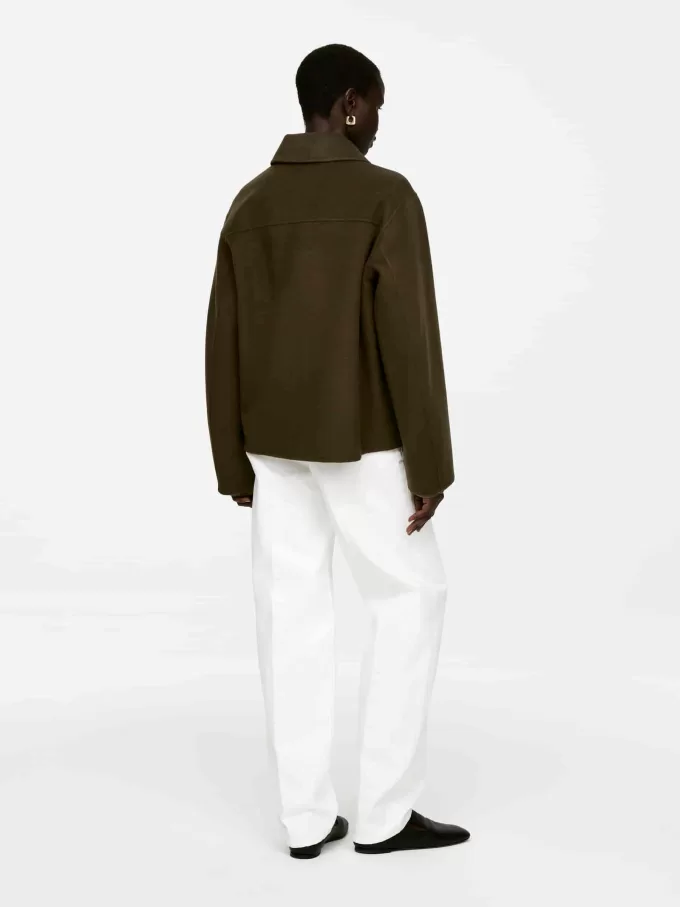 Overshirt aus Doubleface-Wolle Overshirt aus Doubleface-Wolle