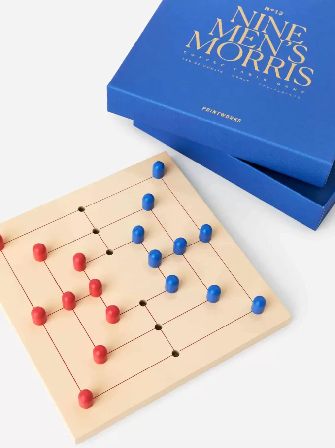 PRINTWORKS Nine Men’s Morris Brettspiel PRINTWORKS Nine Men’s Morris Brettspiel