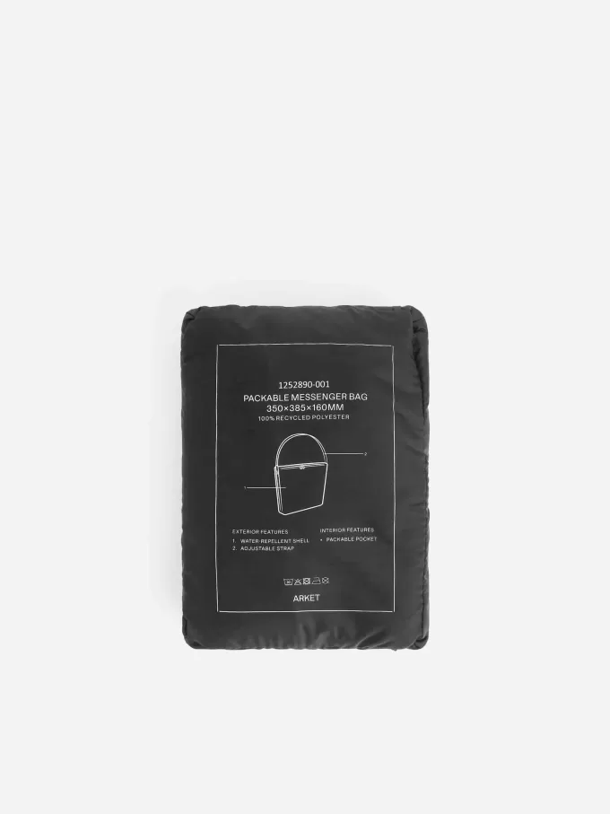 Packbare Umhängetasche Packbare Umhängetasche