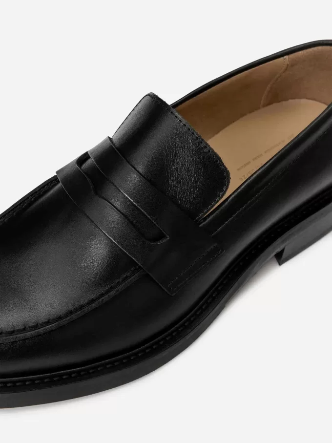 Penny-Loafer aus Leder Penny-Loafer aus Leder
