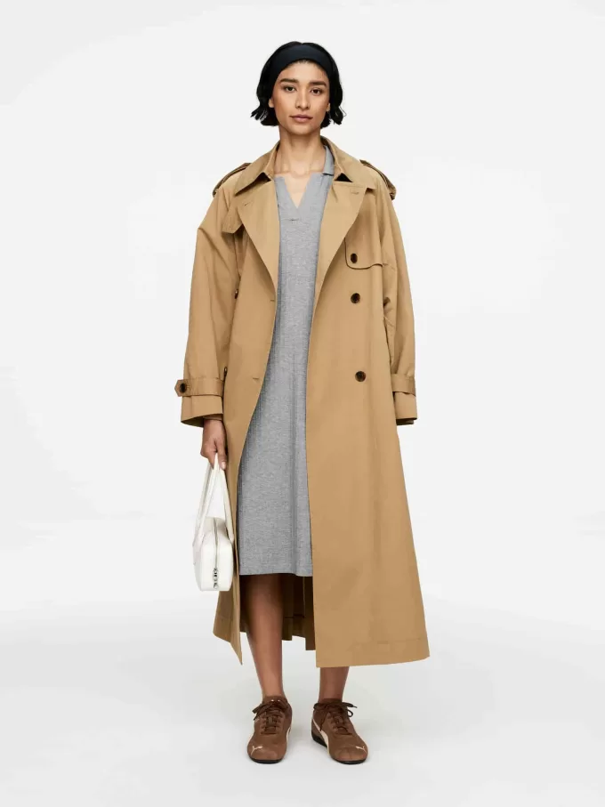 Polokleid aus Rippstrick