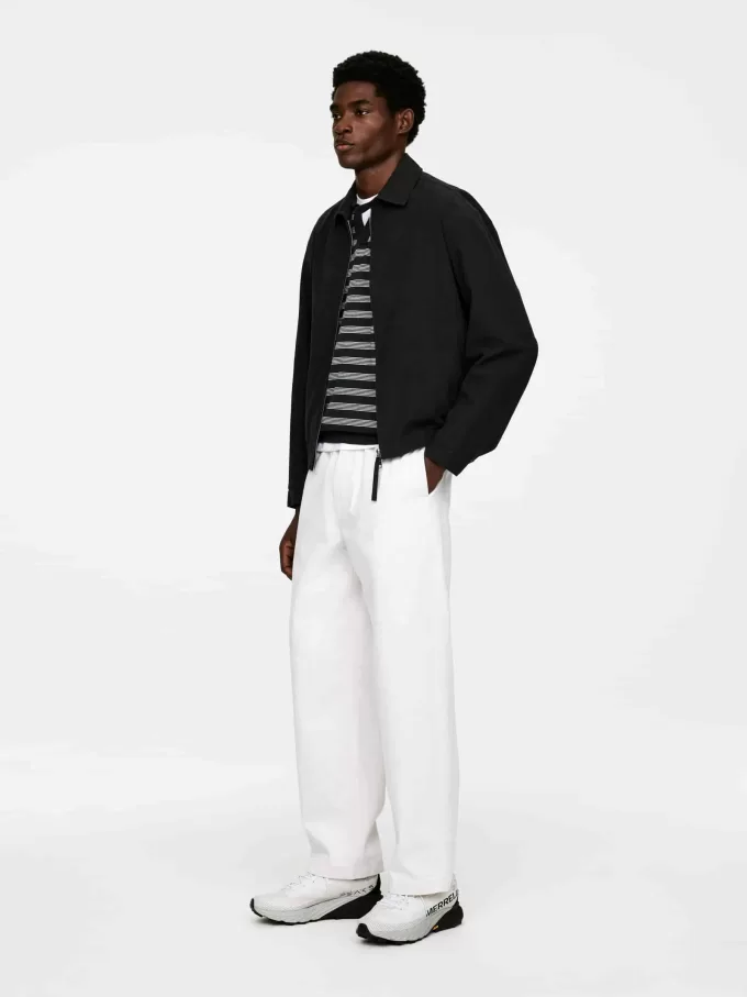 Poloshirt aus Baumwollleinen Poloshirt aus Baumwollleinen