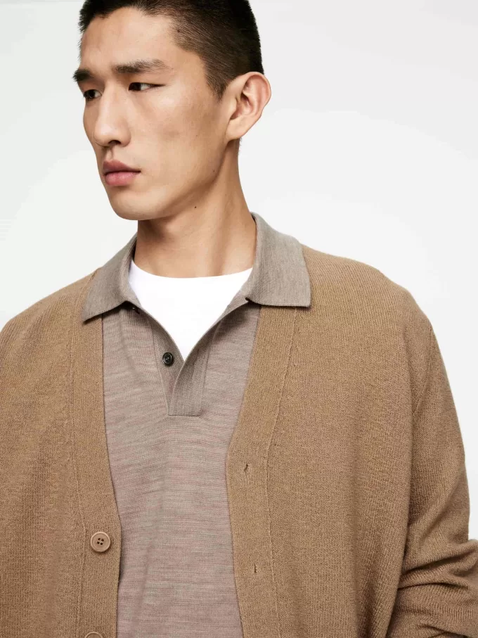 Poloshirt aus Wolle Poloshirt aus Wolle