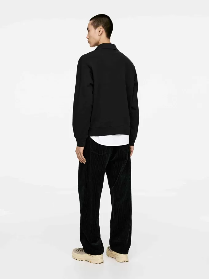 Poloshirt mit halbem Reißverschluss Poloshirt mit halbem Reißverschluss