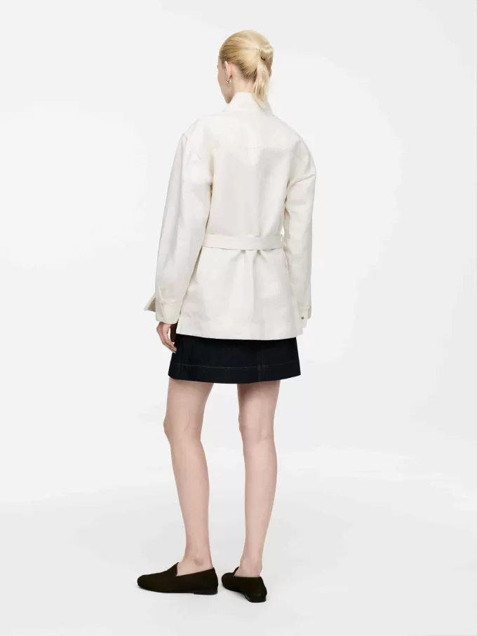 Pop-Over-Hemd aus Leinenmischung Pop-Over-Hemd aus Leinenmischung