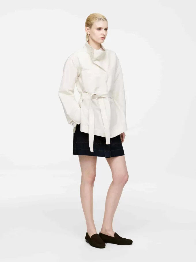 Pop-Over-Hemd aus Leinenmischung Pop-Over-Hemd aus Leinenmischung