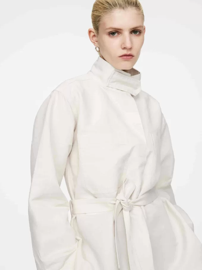 Pop-Over-Hemd aus Leinenmischung Pop-Over-Hemd aus Leinenmischung