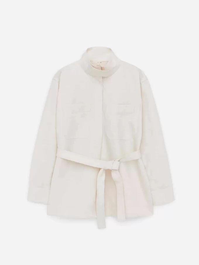 Pop-Over-Hemd aus Leinenmischung Pop-Over-Hemd aus Leinenmischung