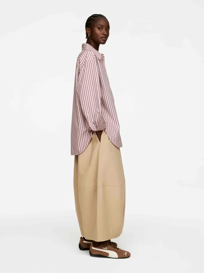 Popeline-Hemd mit entspannter Passform Popeline-Hemd mit entspannter Passform