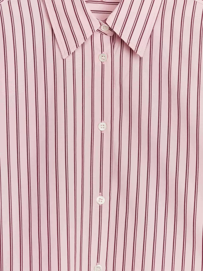 Popeline-Hemd mit entspannter Passform Popeline-Hemd mit entspannter Passform